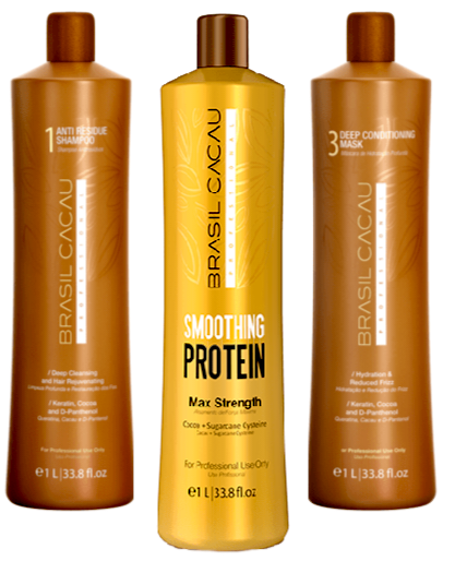 Cadiveu Brasil Cacau Smoothing Protein Kit 3 x 1L/33.8oz